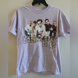 Backstreet Boys Graphic T-Shirt - Purple Into The Millennium Sphere Merch